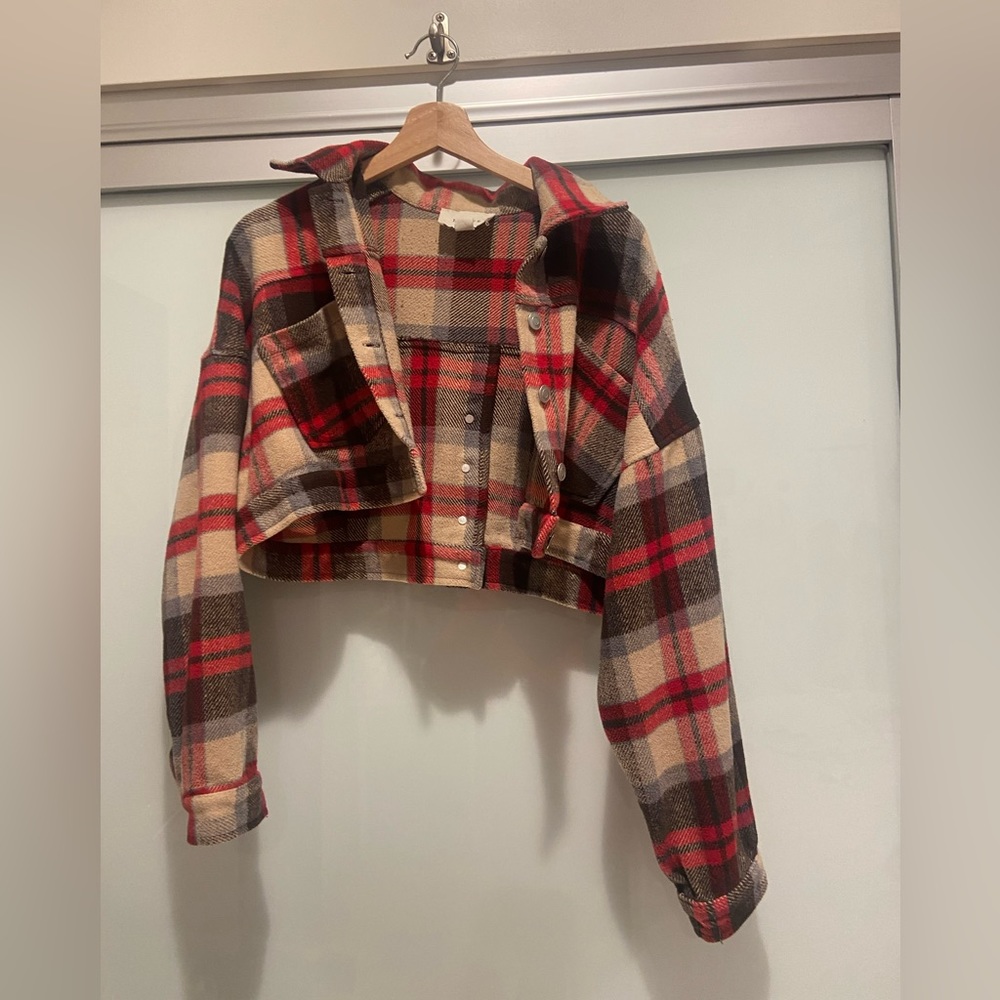 cute plaid jacket